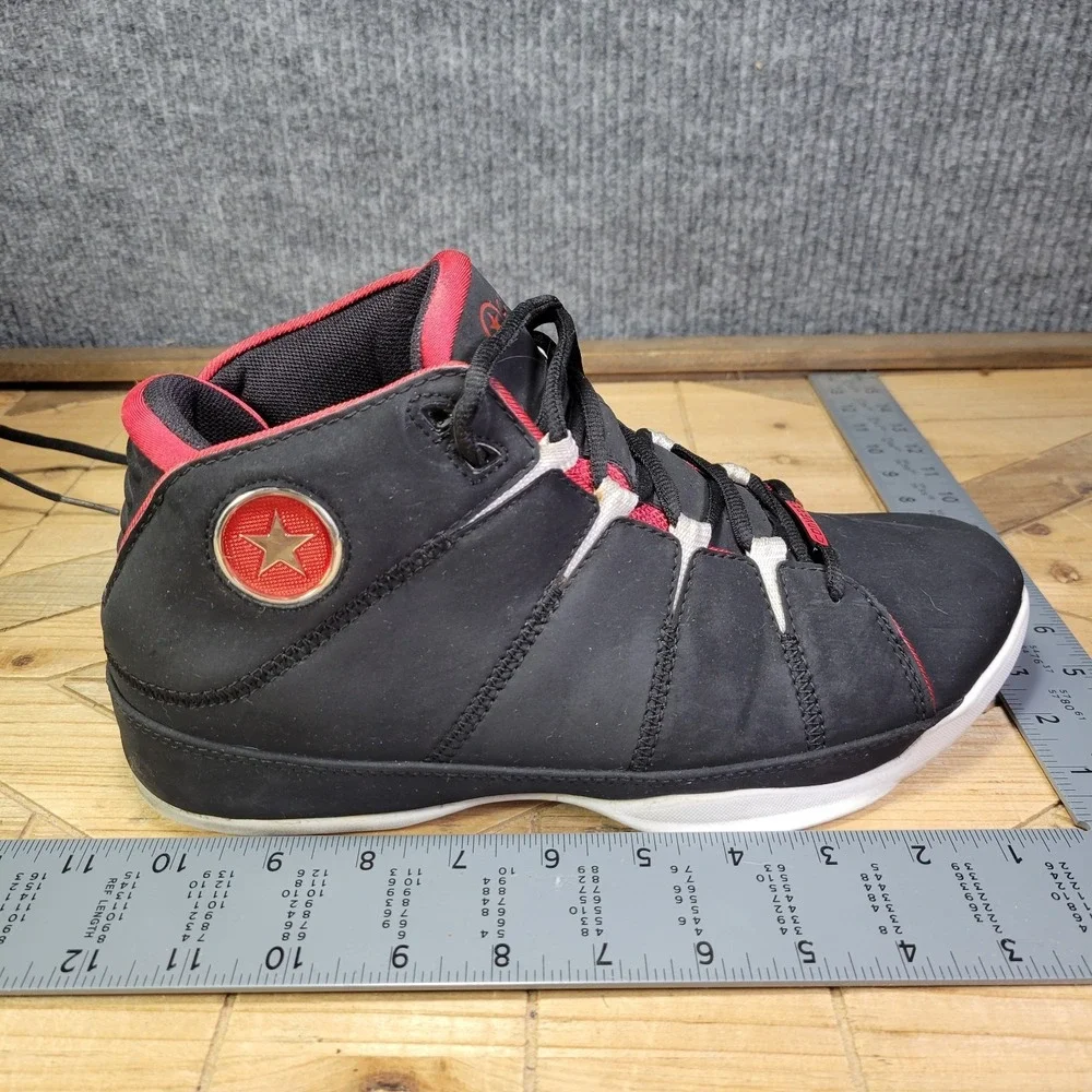 Converse Triple Deuce Wade Basketball Shoes Men's Size 9 Black Red All Star Y2K